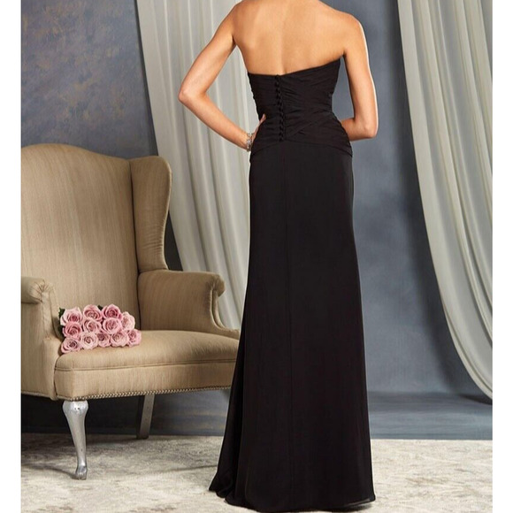 ALFRED ANGELO Bridesmaid Dress 7381L Size 12 MSRP $165 - Picture 2 of 10